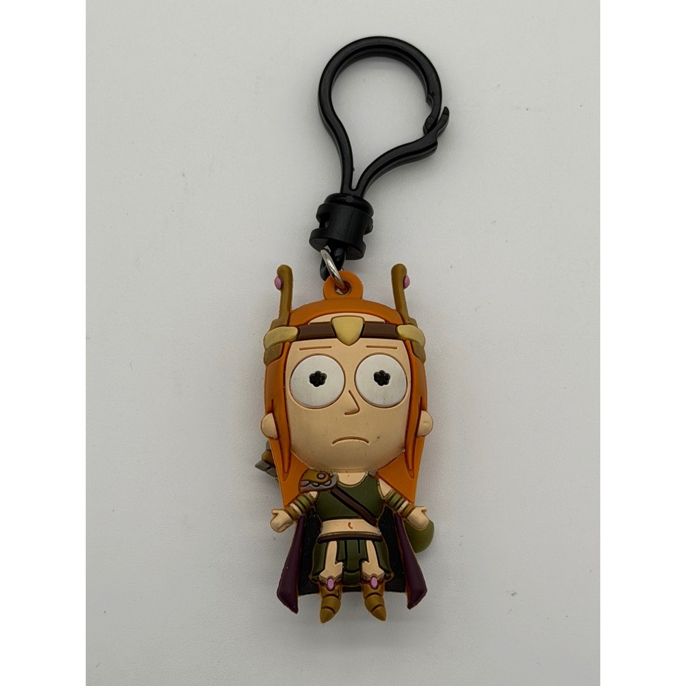 Rick and Morty Princess Ponquisha 3D Backpack Bag Clip Keychain Cartoon Network